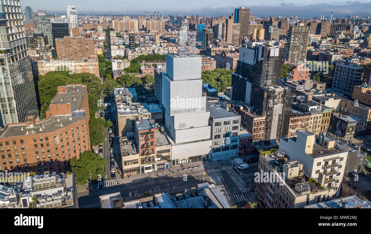 Nouveau Musée d'Art Contemporain, Manhattan, New York City, NY, USA Banque D'Images