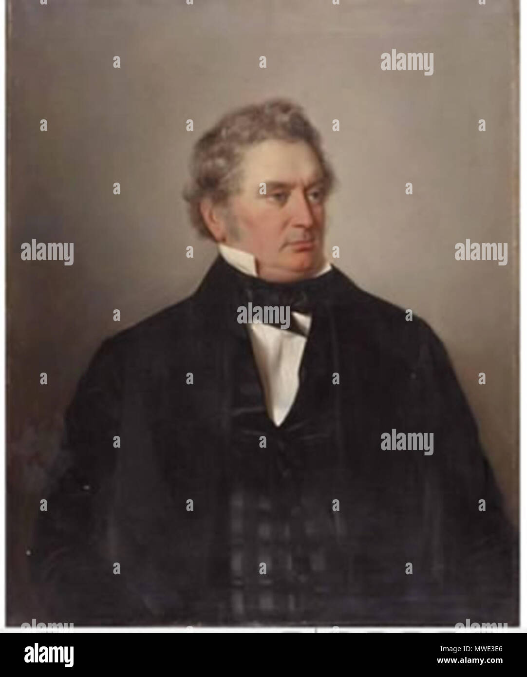 . Portrait d'un homme de Vienne . 19e siècle. Hollpein Hollpein 269 Heinrich Heinrich Banque D'Images