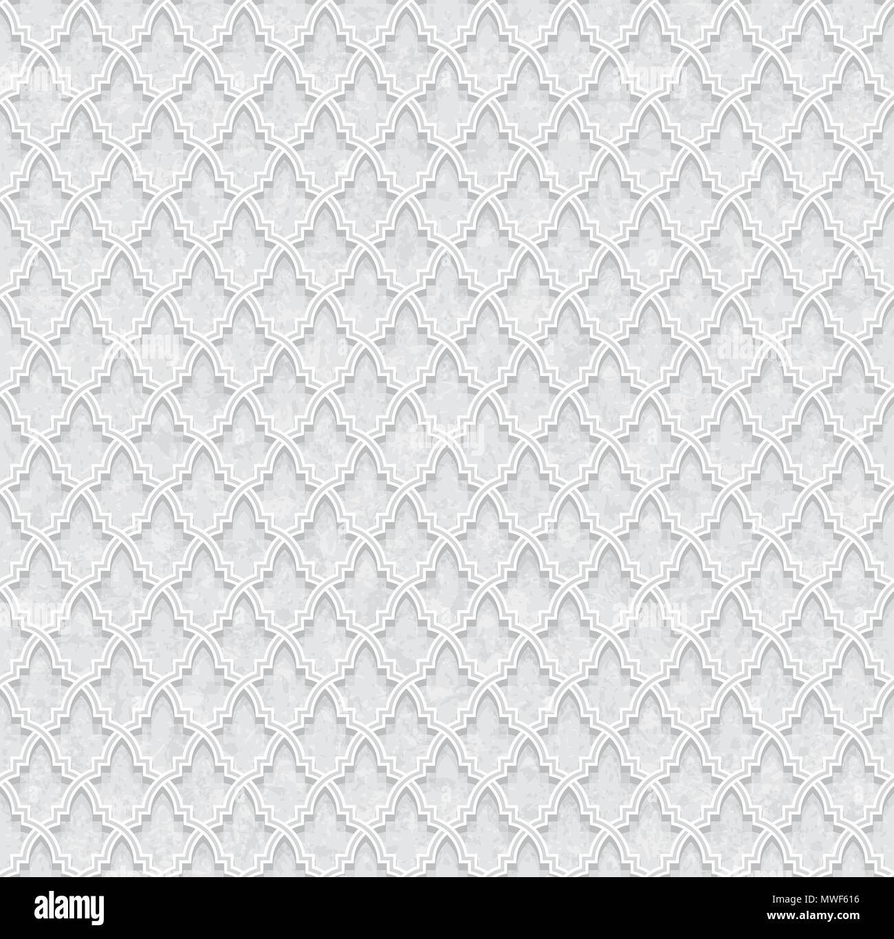 Motif géométrique avec Grunge Fond, gris clair et blanc, fond d'écran Vector Illustration Illustration de Vecteur