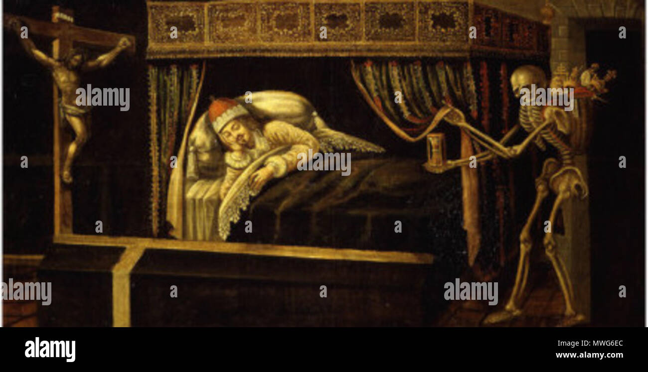 364 Le Rêve Macabre Banque D'Images