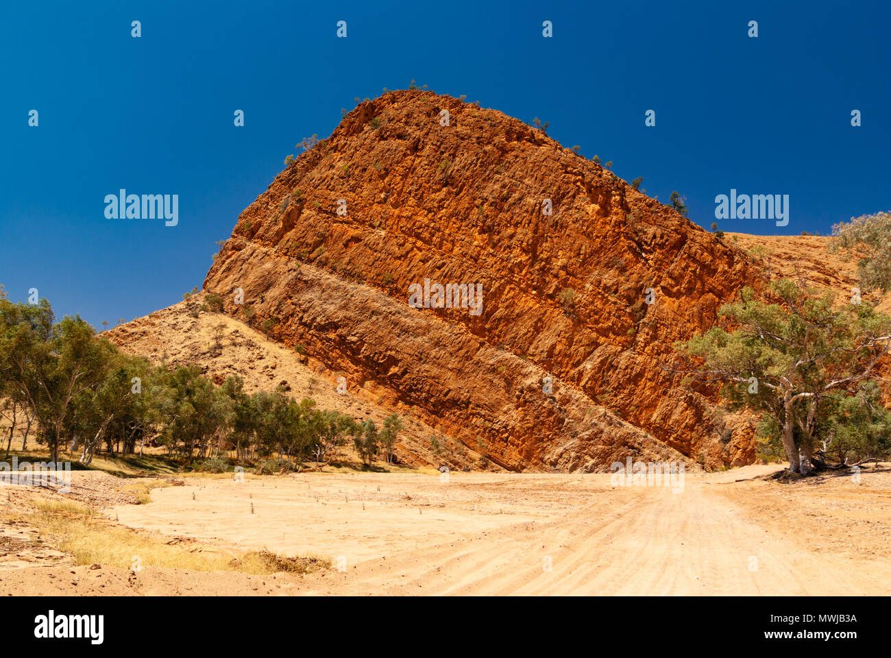 East MacDonnell près d'Alice Springs, Territoires du Nord, Australie Banque D'Images