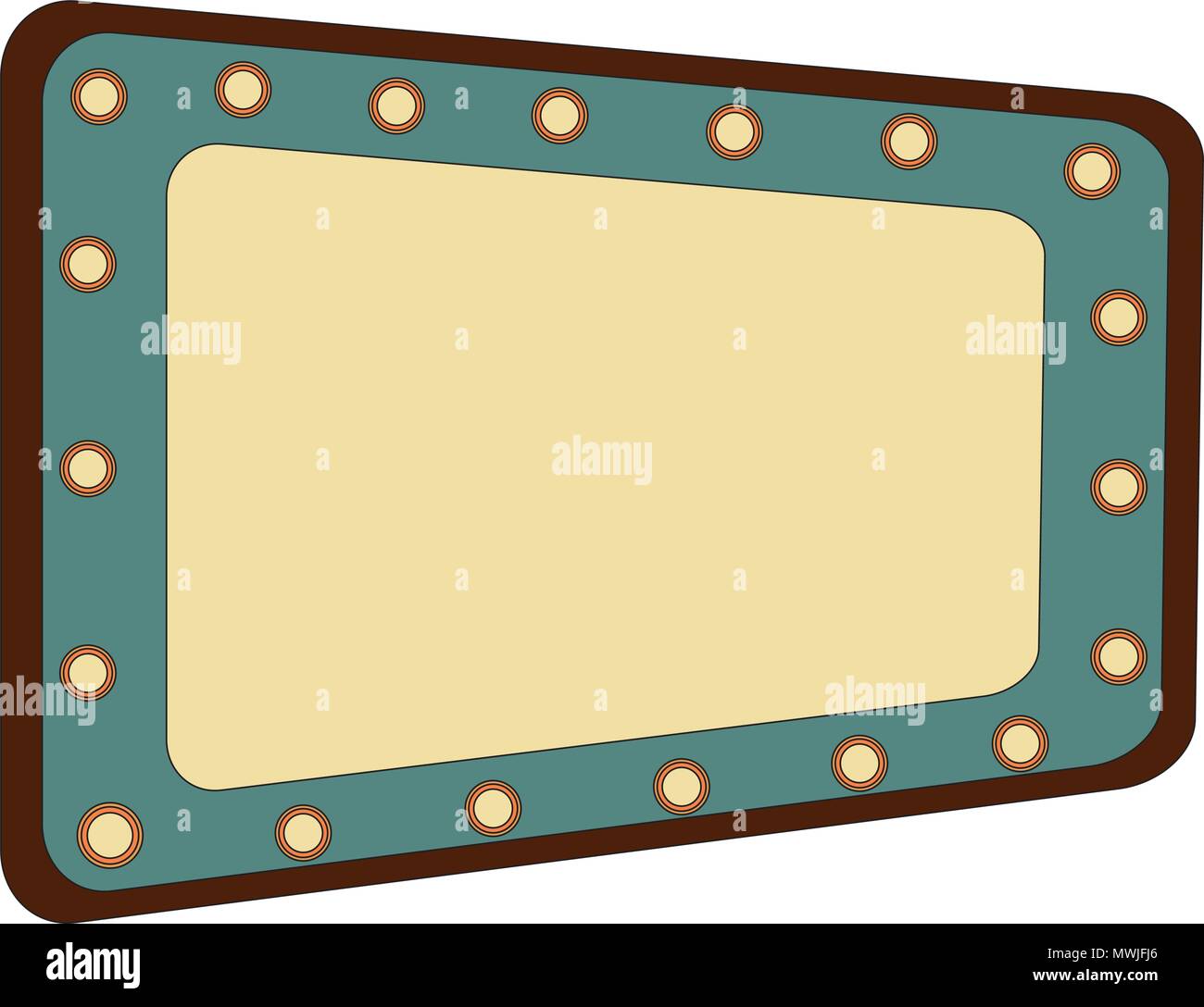 Vintage avec son vide feux vector illustration Illustration de Vecteur