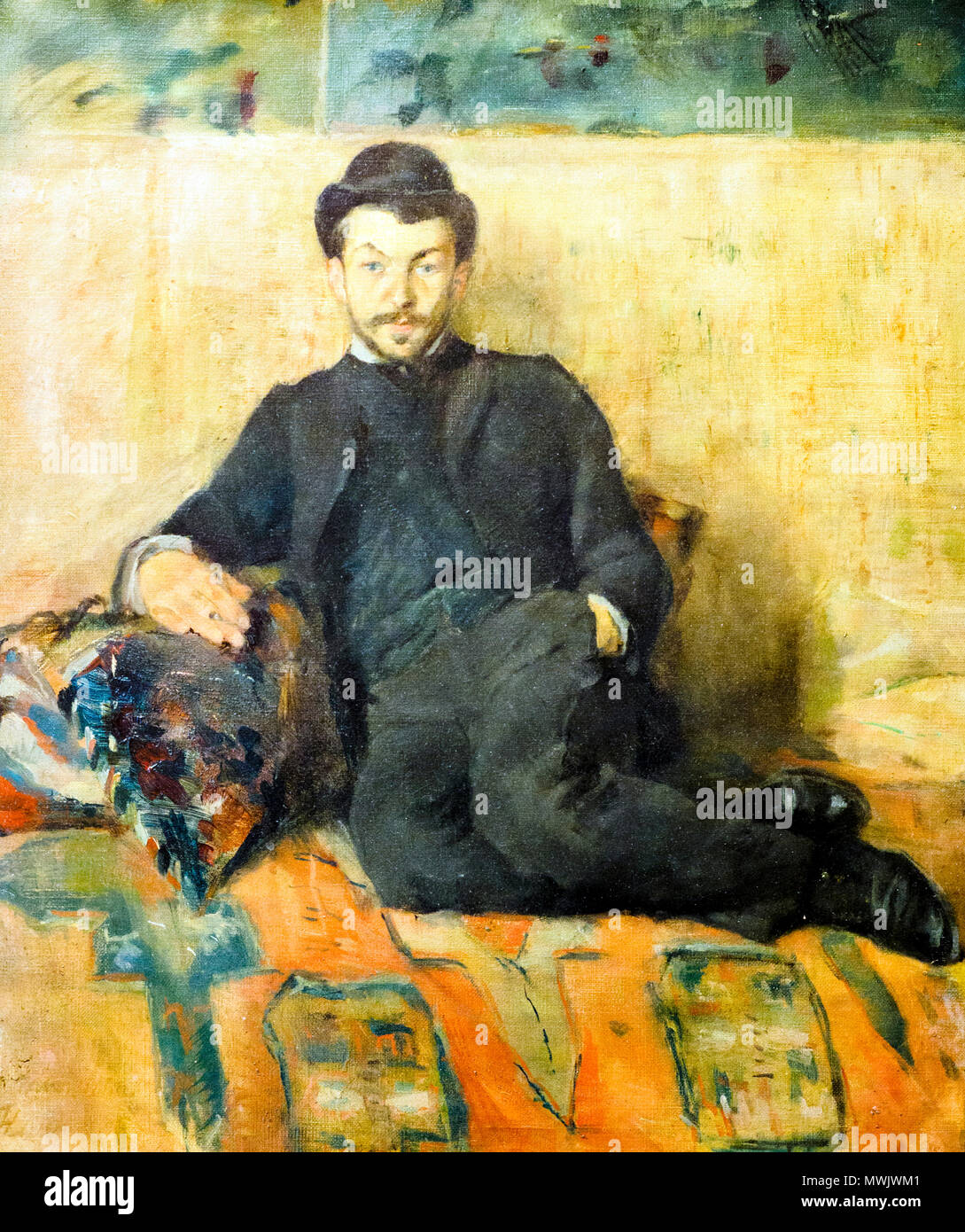 Gustave Lucien Dennery (1863-1953) par Henri de Toulouse Lautrec (1864-1901) Banque D'Images