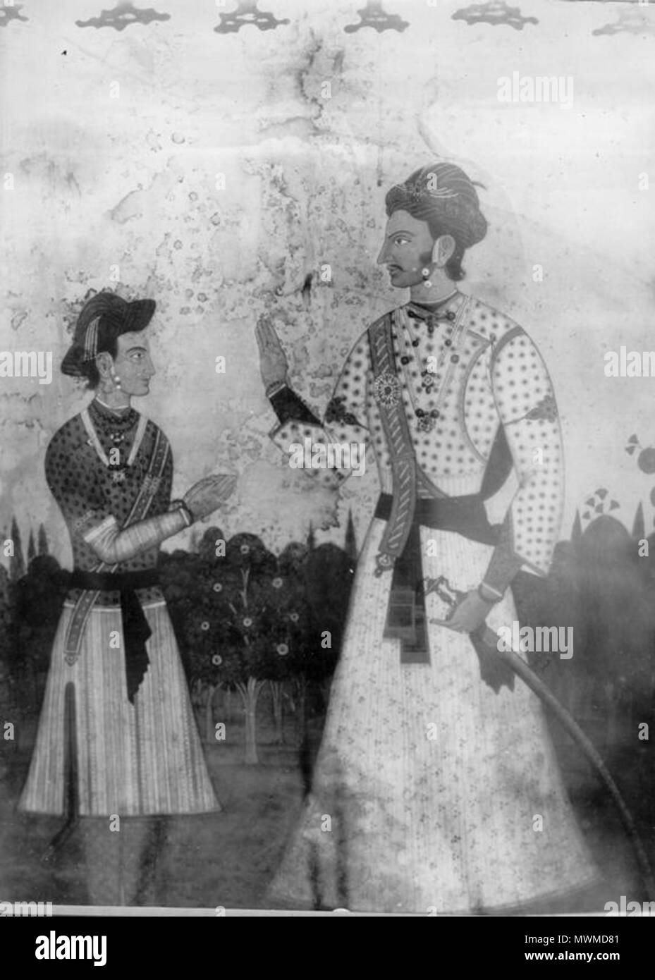 469 Parthibendra Malla Banque D'Images