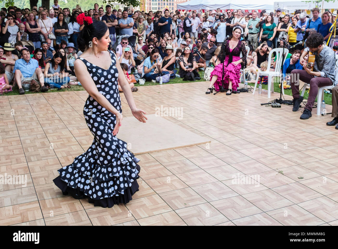 Feria de Londres, The Spanish Festival, Londres, Royaume-Uni Banque D'Images