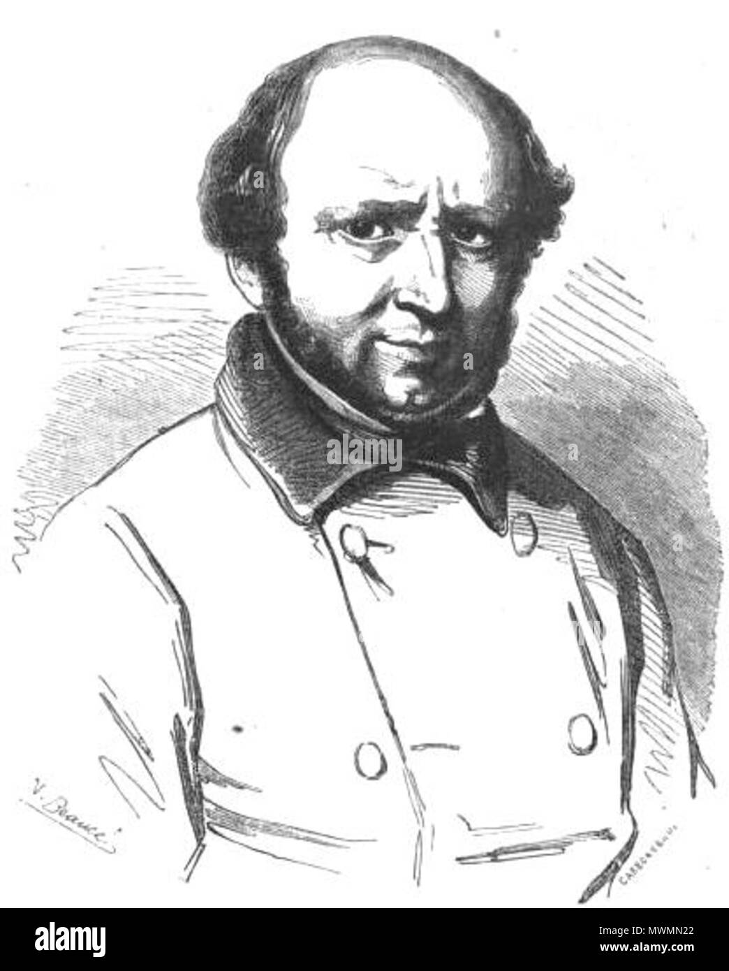 . Luigi Persico . 1847. C. Beaucé 477 Persico, Luigi Banque D'Images