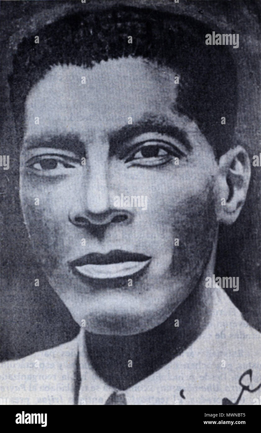 . Anglais : Photographie de Manuel Corona, l'un des "quatre grands" de la trova cubaine . vers 1920 à 1920. numérisant eux-mêmes ; Photographe inconnu 144 CoronaM Banque D'Images