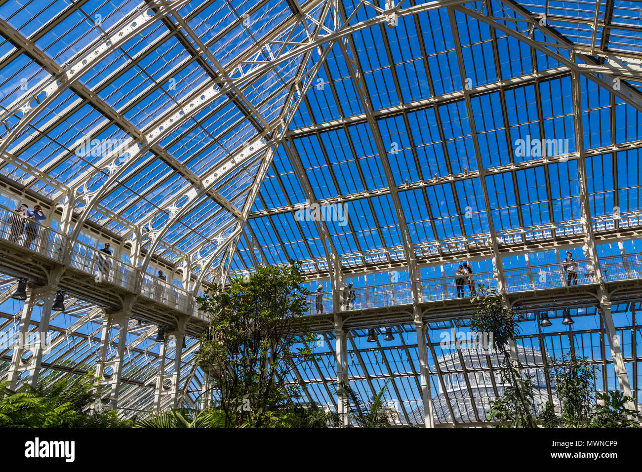 Récemment rénové et rouvert Europe House à Kew Gardens, London, UK Banque D'Images