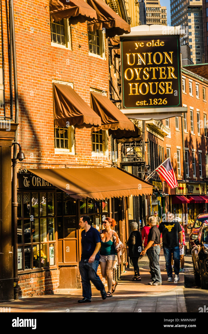 Union Oyster House - Boston, Massachusetts, USA Banque D'Images