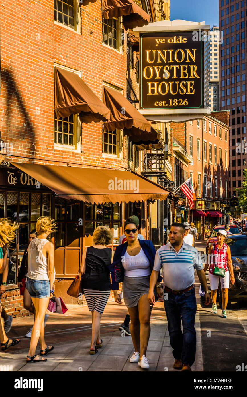 Union Oyster House - Boston, Massachusetts, USA Banque D'Images