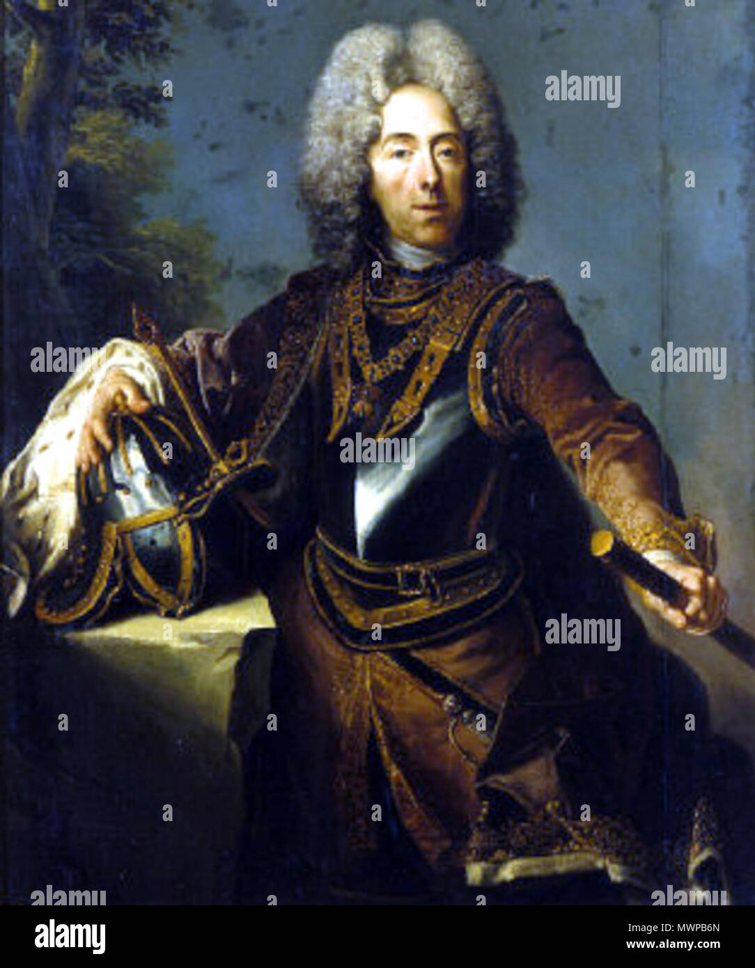 . Le prince Eugène de Savoie par Jacques van Schuppen . Jacques van Schuppen 502 le prince Eugène de Savoie Banque D'Images
