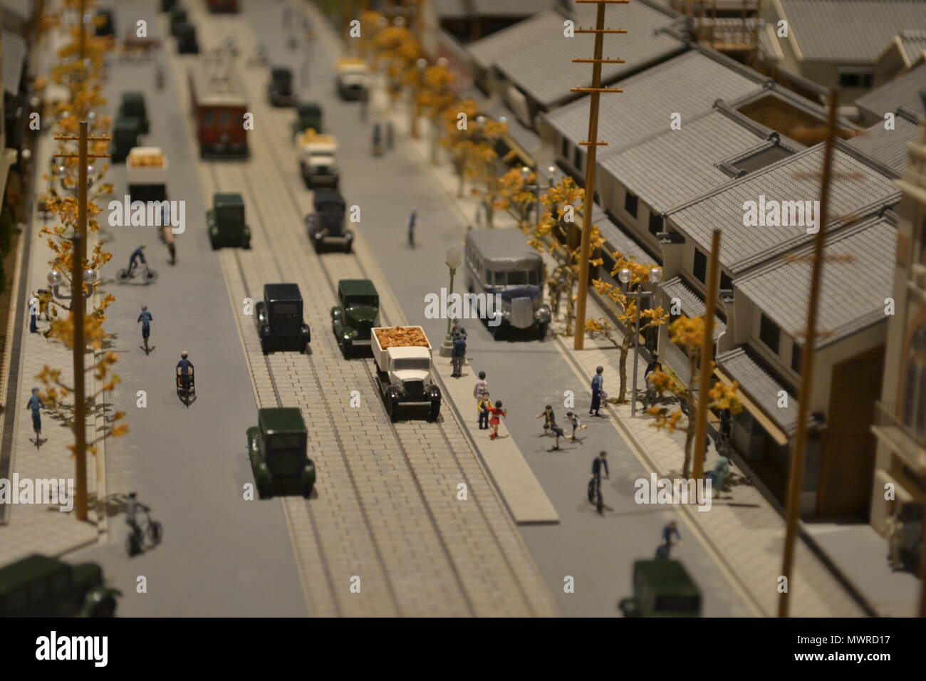 Un monde en miniature Banque D'Images
