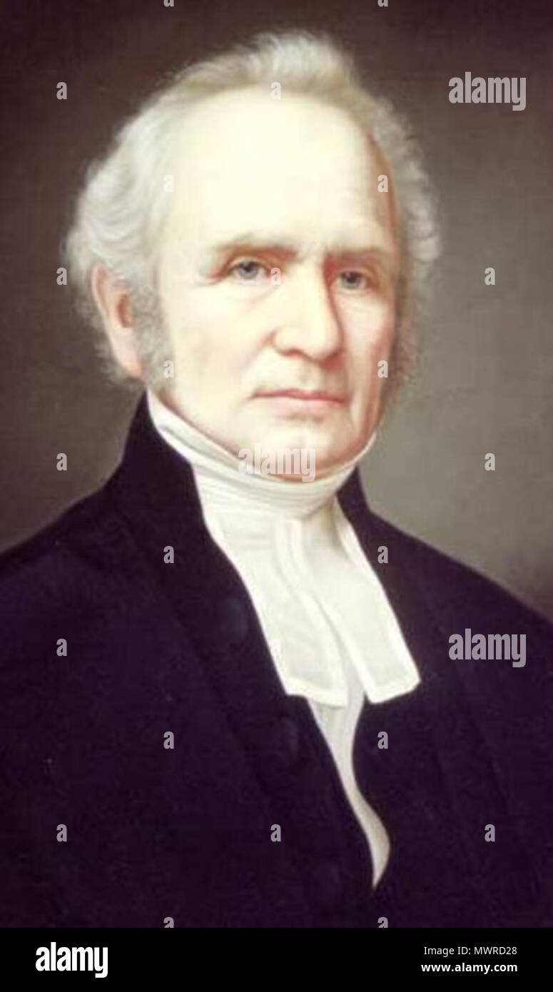 . Sir John Beverley Robinson . Date inconnue. George Theodore Berthon (1806-1892) 561 Sir John Beverley Robinson Banque D'Images