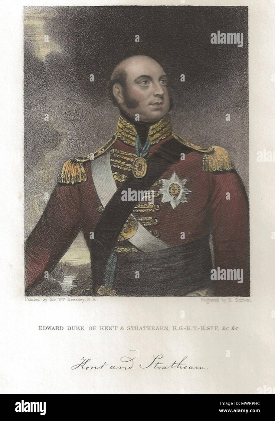 . Anglais : Edward Scriven gravure de Prince Edward, duc de Kent et Strathern (1834) après le portrait de Beechey W.. Colorés à la main. 11x8,5cm. 16 octobre 2013, 22:08:32. Edward Scriven gravure de Prince Edward, duc de Kent et Strathern (1834) après le portrait de Beechey W.. Colorés à la main. 11x8,5cm. 549 Prince Edward Scriven Banque D'Images