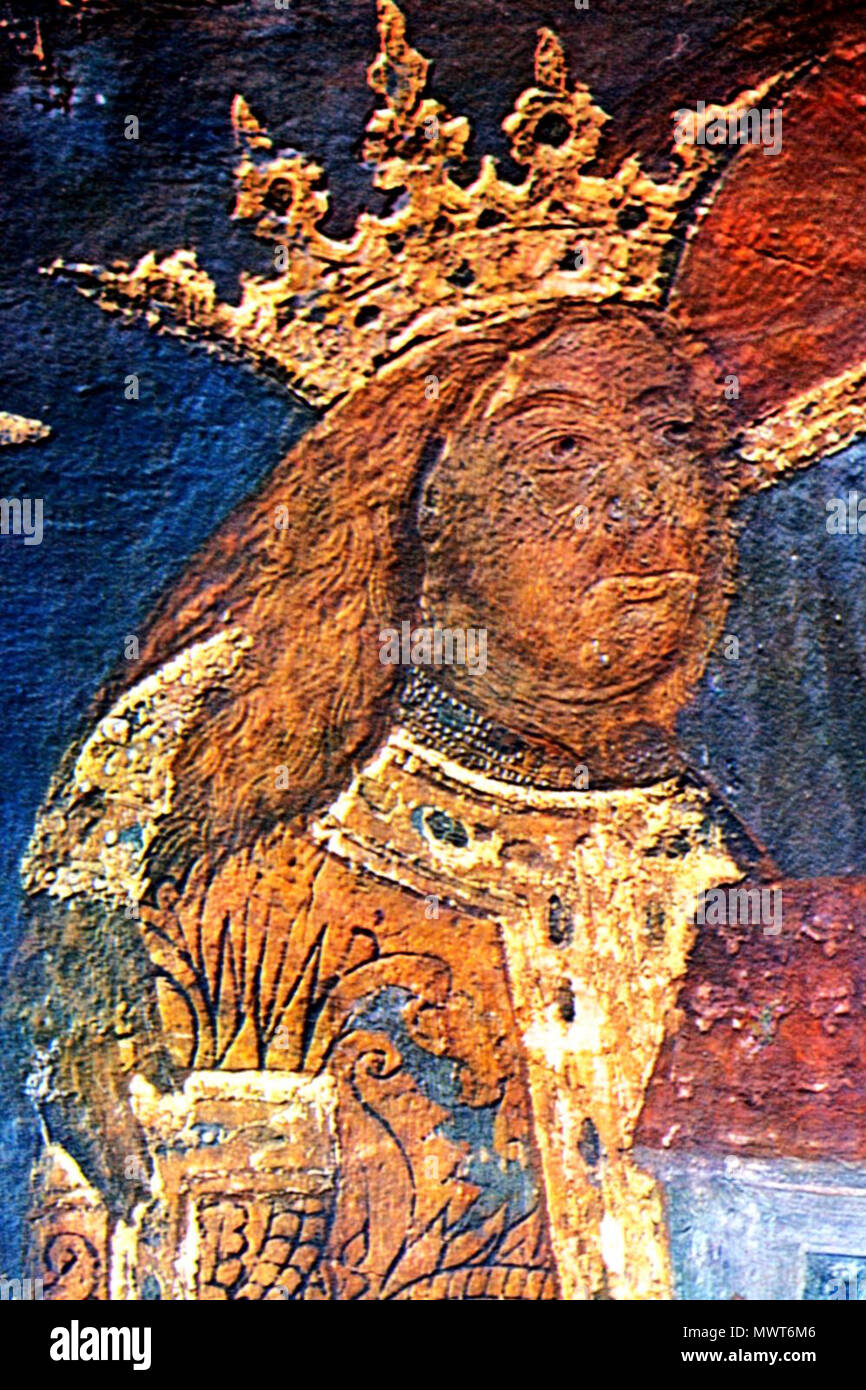 . Ştefan cel Mare au monastère Voroneţ . 16e siècle. Ce fichier n'est pas informations sur l'auteur. 575 Stefan al Moldovei Banque D'Images