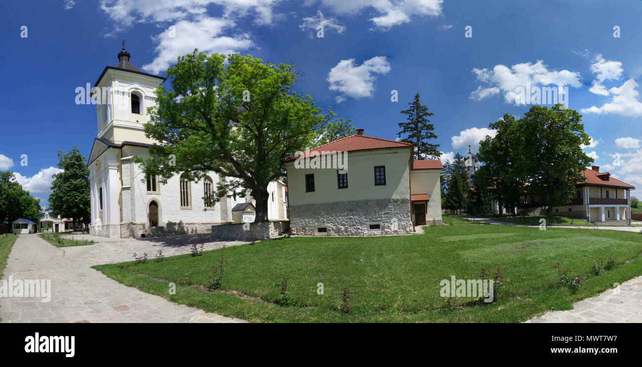 La Moldavie, la vue Capriana et paysage près de Chisinau. Banque D'Images