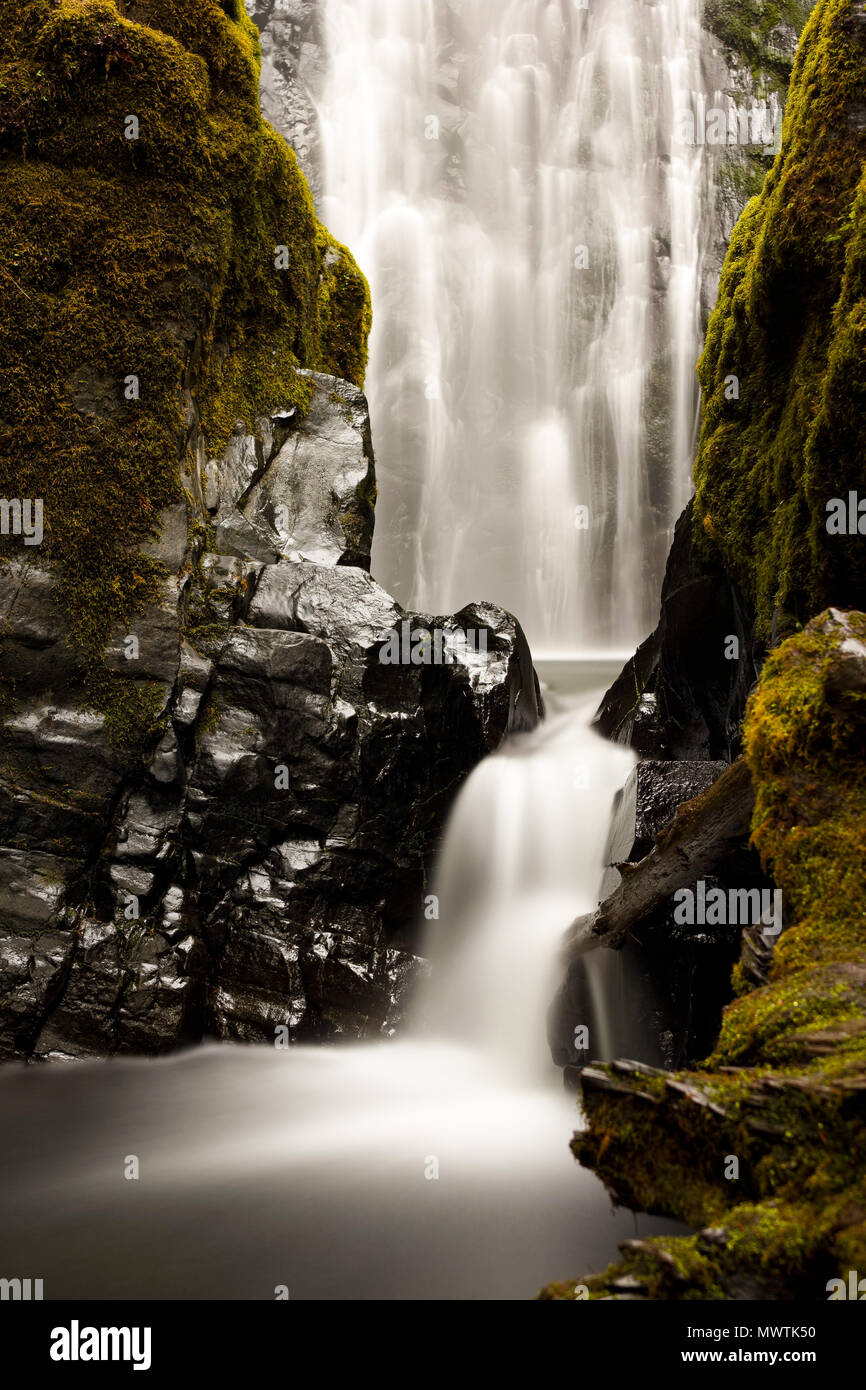 Susan Creek Falls, Oregon Banque D'Images