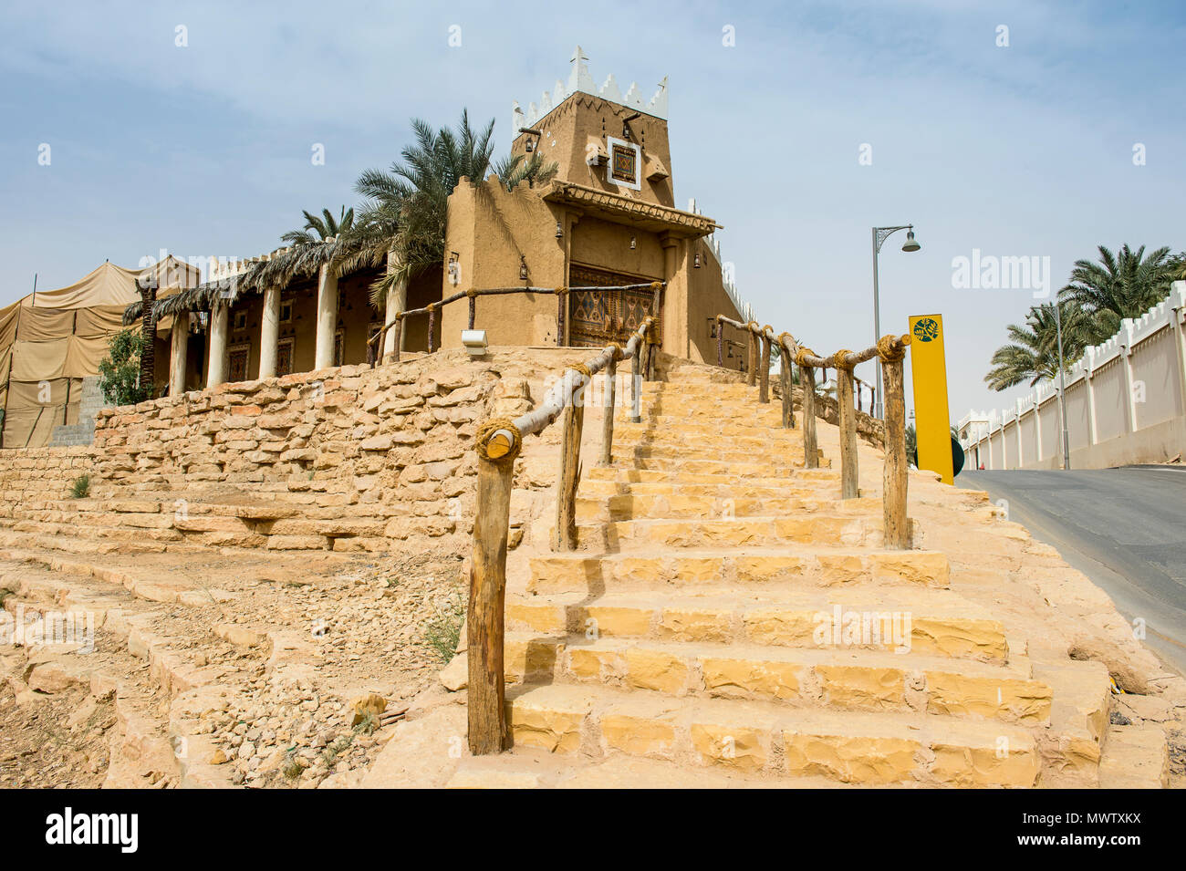 Diriyah, UNESCO World Heritage Site, Riyadh, Arabie saoudite, Moyen Orient Banque D'Images