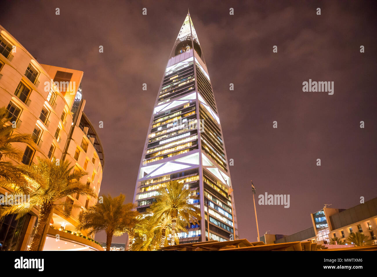 Al Faisaliyah Center Building, Riyadh, Arabie saoudite, Moyen Orient Banque D'Images
