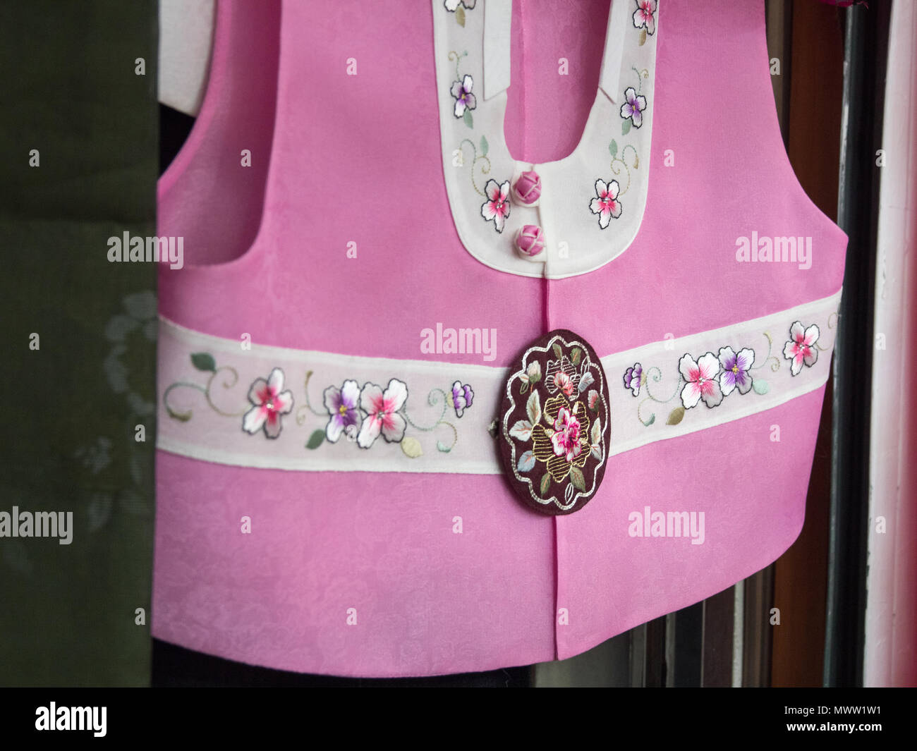 Hanbok de Corée du Sud Banque D'Images