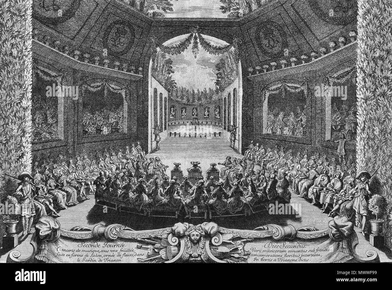 . Nederlands : geen rechten meer wegens ouderdom . 16 février 2006 (date d'origine). Le programme original a été Carolus à nl.wikipedia 603 Theatervoorstelling Versailles Banque D'Images