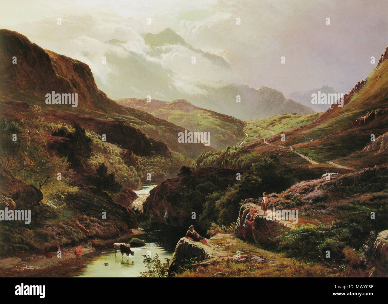 . Anglais : En route vers le Loch Tourelle, Crieff, Perthshire . 1868. Sidney Richard Percy (1821-1886) Noms alternatifs Sidney Williams ; riche ; Sidney Sidney Richard Percy Williams riche ; s.r. percy ; Sidney R. Percy peintre britannique Description Date de naissance/décès 1821 13 avril 1886 Lieu de naissance/décès London Sutton (Surrey) contrôle d'autorité : Q2281987 : 95872337 VIAF ULAN : 500030937 RKD : 62632477 Percy Road à Loch 1868 tourelle Banque D'Images