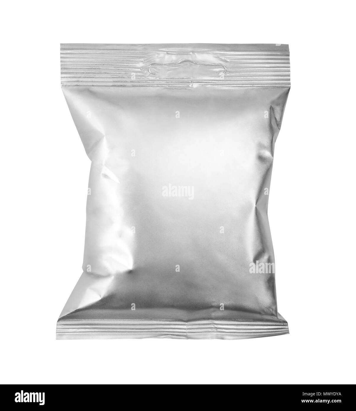 Nettoyer l'aluminium d'emballage Banque D'Images