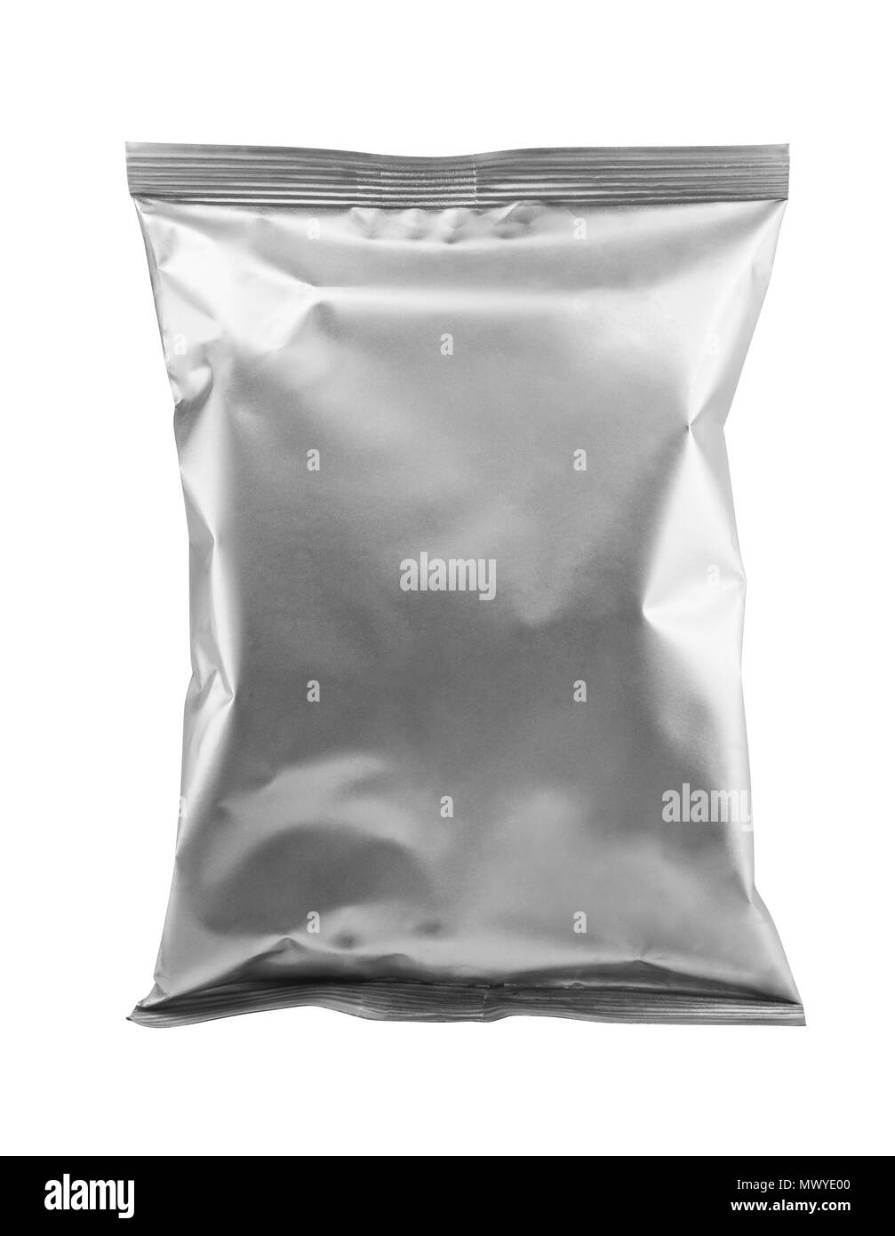 Nettoyer l'aluminium d'emballage Banque D'Images