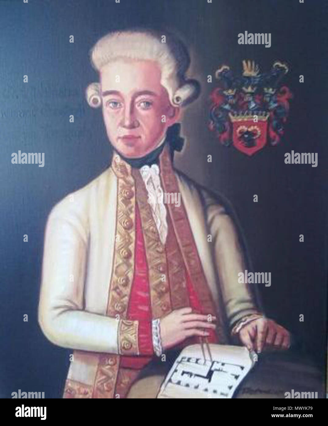 . Čeština : Karel Vilém Zikmund z Haugwitz Deutsch : Karl Wilhelm Sigismund von Haugwitz (1736-1819) . 24 juin 2011, 07:29:52. Inconnu 336 Karl Wilhelm Sigismund von Haugwitz Banque D'Images