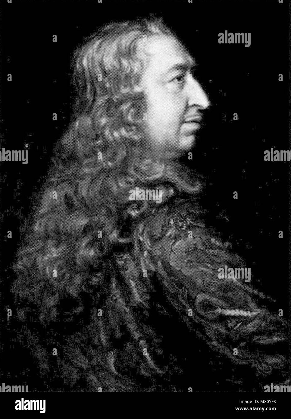 . Vitrier suédois et Goldsmith Baltzar Grill, décédé le 28 mai 1697. avant 1697. Martin Mijtens l'Aîné 70 Baltzar Grill Banque D'Images