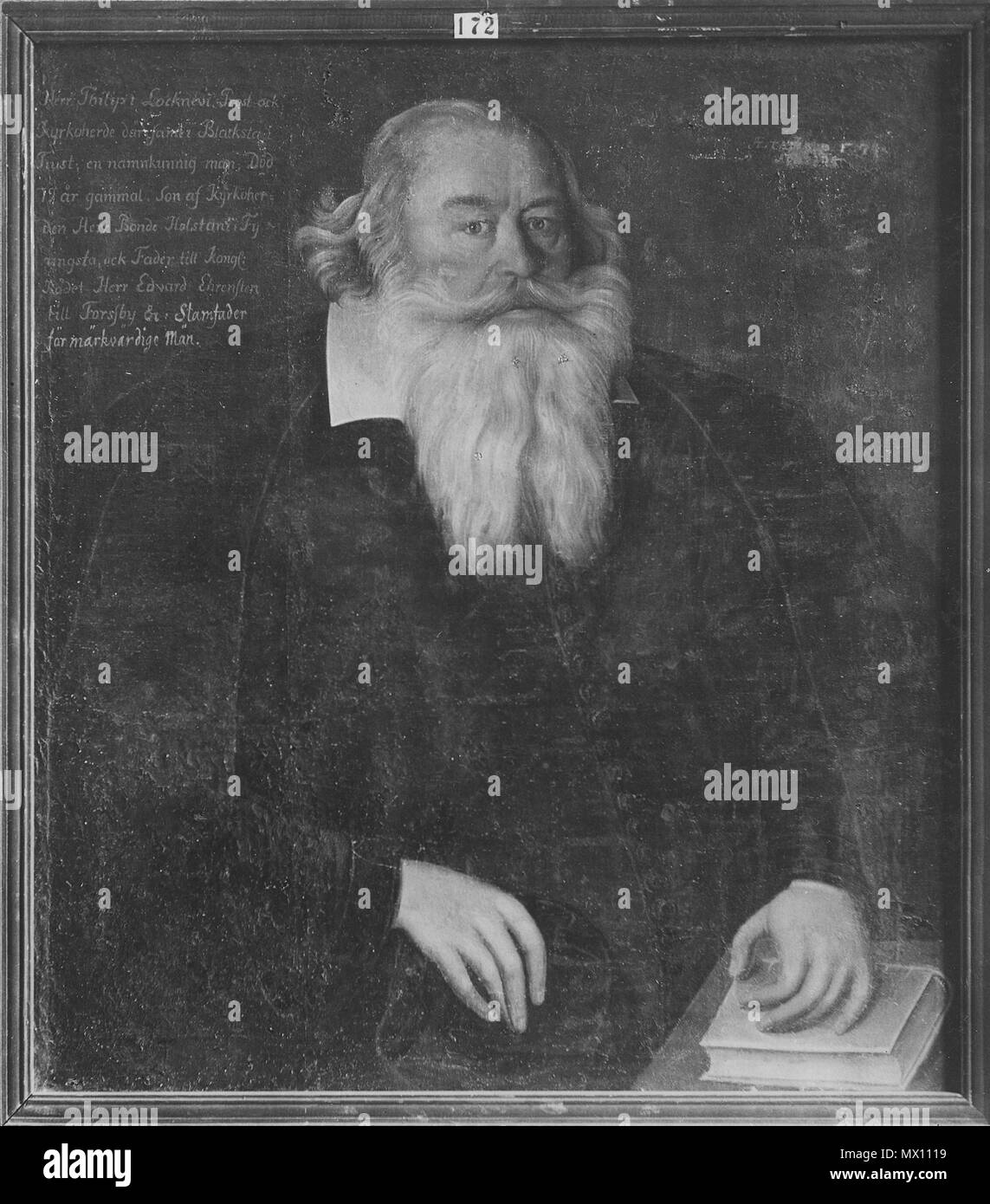 . Svenska : Filip Bononius, 1593-1669 . 1664209 Filip Bononius, 1593-1669 - Nationalmuseum - 14841 Banque D'Images