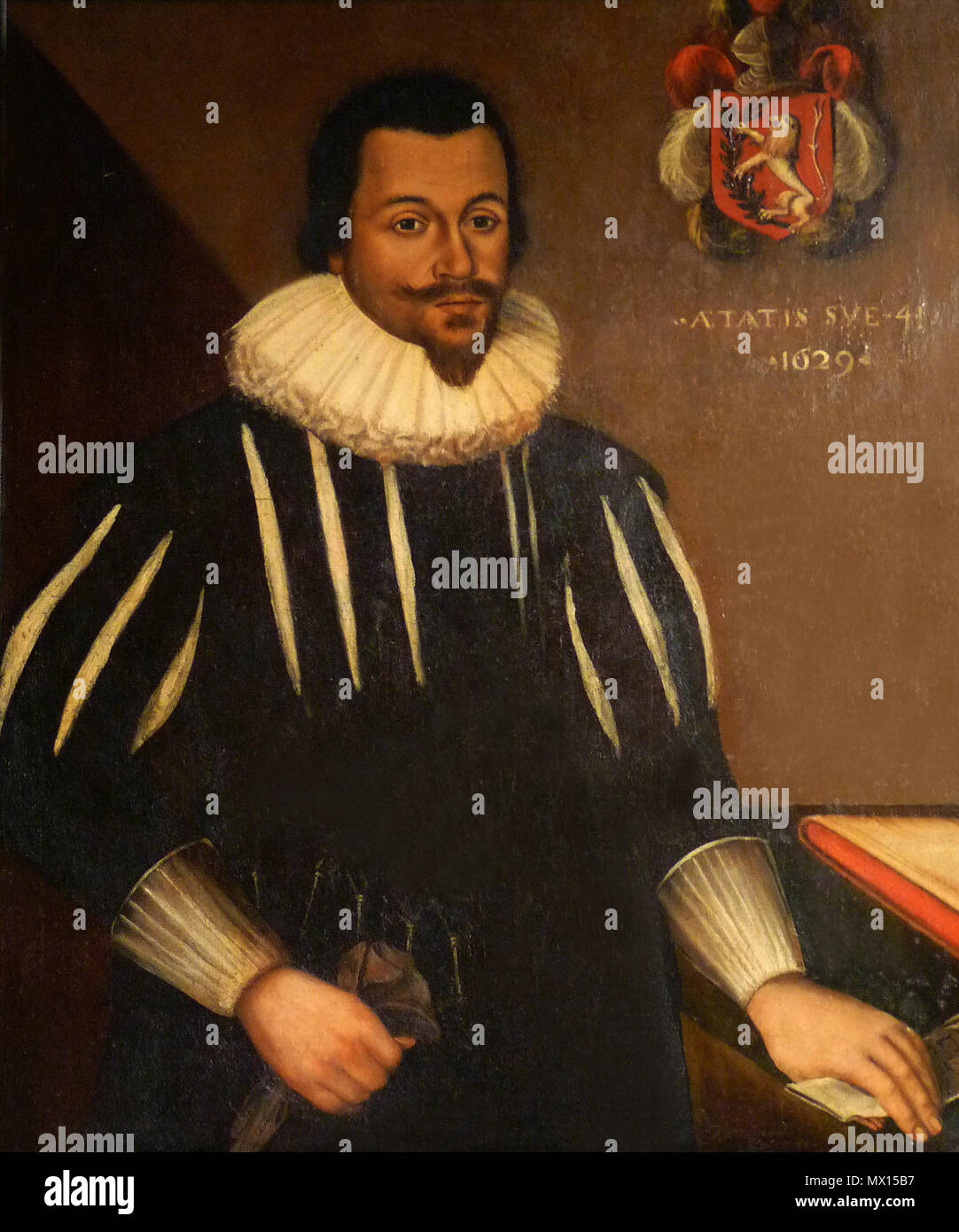 . English : Portrait de Claude Piat, prévôt de Morley (1629) . 20 novembre 2011. Ji-Elle 495 Portrait de Claude Piat Banque D'Images