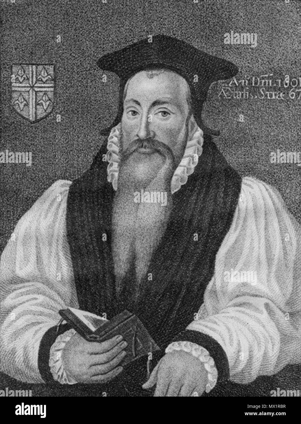 . Anglais : Herbert Westfaling (1531/2-1602) . 1810, après la peinture du 16ème siècle. HerbertWestphaling 276 inconnu Banque D'Images