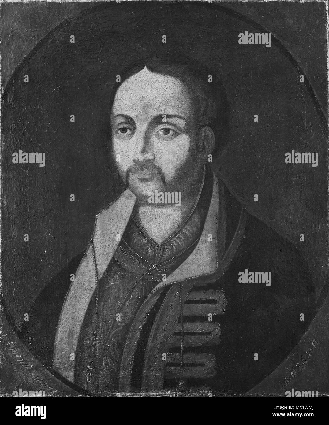 Grh3500sv 338 Kazimir Pavel Jan Sapiega, död 1730 espagnol, hetman - Nationalmuseum - 39412 Banque D'Images