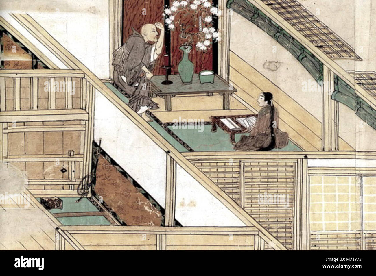 . 日本語 : '慕帰絵詞 塗籠'の"" . 4 avril 2017, 16:54:18. 、不明 年以上前に死亡 233 500G481-nurigome Banque D'Images