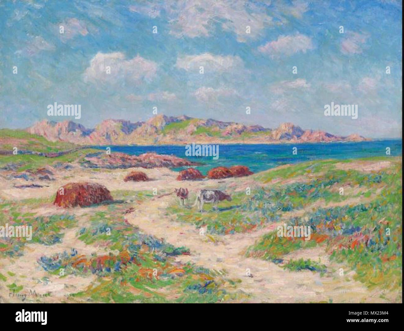 368 Les dunes d'Argenton, Finistère Banque D'Images