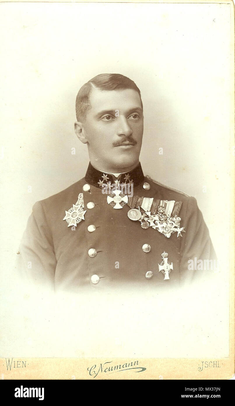 . Anglais : Portrait du général Margutti . 12 juin 2011. Photographe Neumann Wien/Ischl en 1902 32-Albert margutti-1902 Banque D'Images