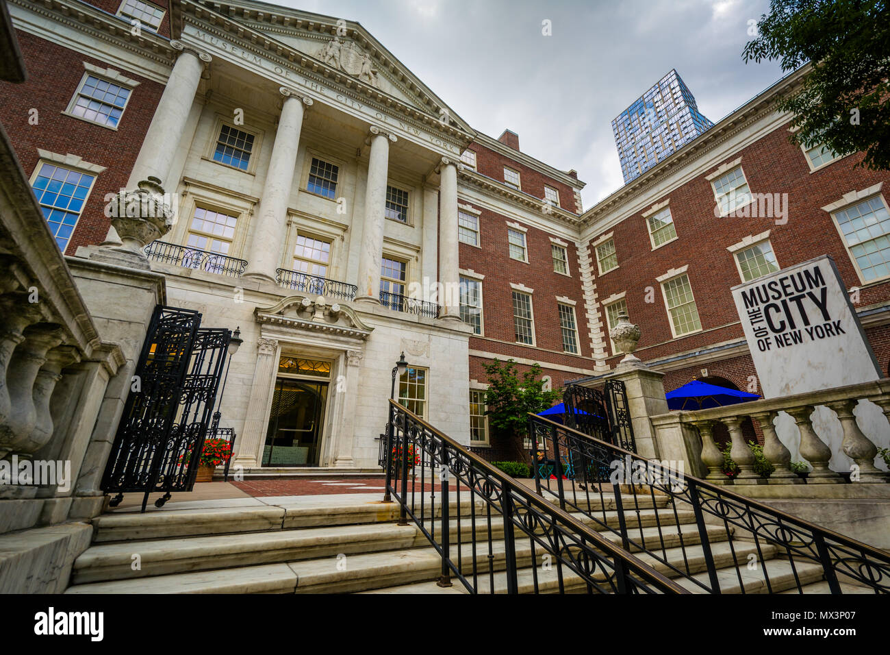 Le Musée de la ville de New York, à Manhattan, New York City. Banque D'Images