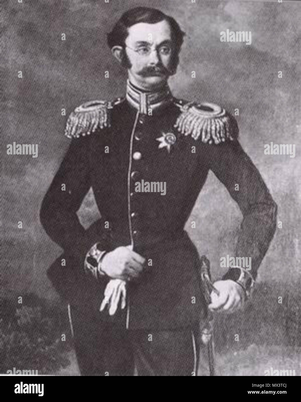 . Deutsch : Adolph Wilhelm Carl August Friedrich von Nassau-Weilburg English : Adolphe, Grand Duc de Luxembourg Nederlands : Adolf van Luxemburg . Date inconnue 28 Adolph I. de Luxembourg Banque D'Images
