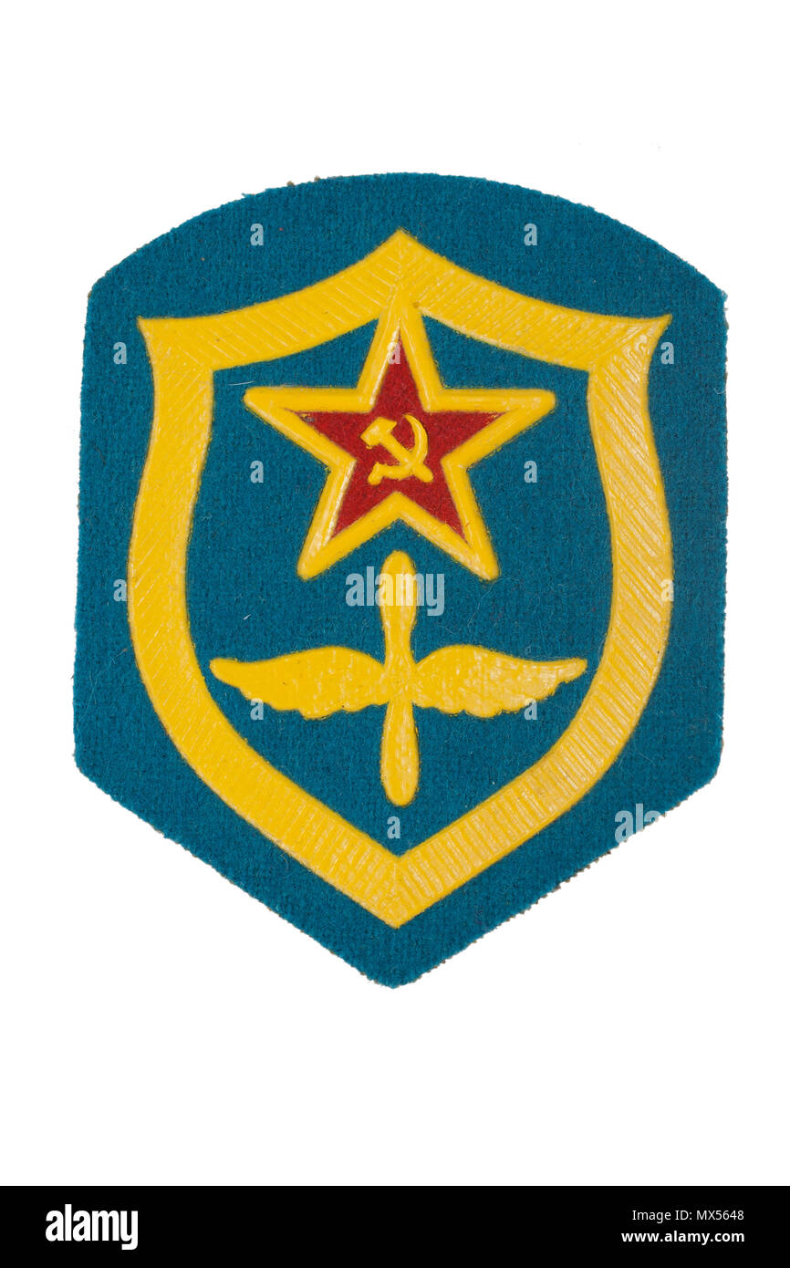 Force aérienne de l'armée soviétique isolé badge Banque D'Images