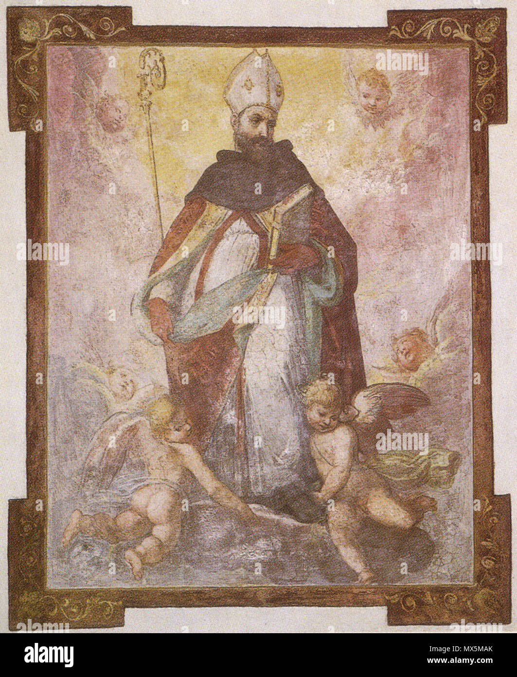 . Bernardino poccetti, Sant'Agostino, Santo Spirito, Florence . 16e siècle. Créateur:Bernardino poccetti 82 Bernardino poccetti, Sant'Agostino, Santo Spirito, Florence Banque D'Images