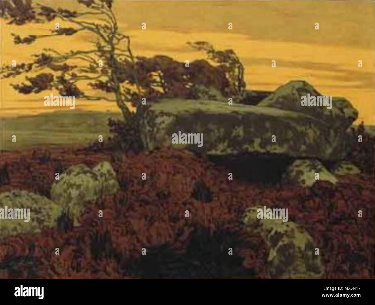 84 Biese Huenengrab Banque D'Images