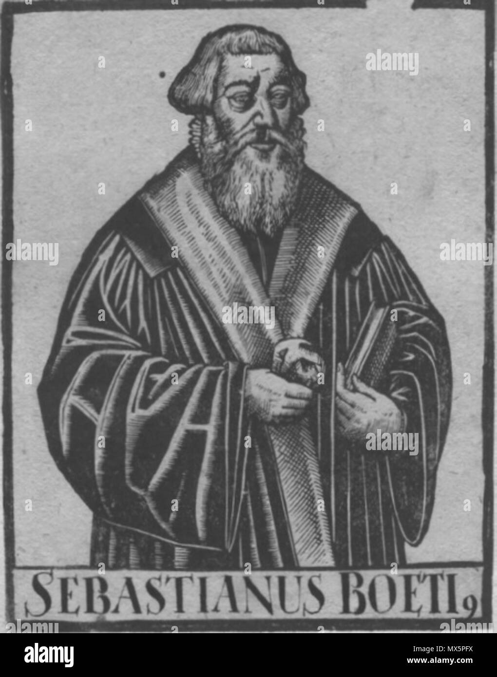 . De:Sebastian Boetius (1515-1573) . entre 16ème et 17ème siècle 89, 1672 Vers Sebastian (1515-1573) Banque D'Images