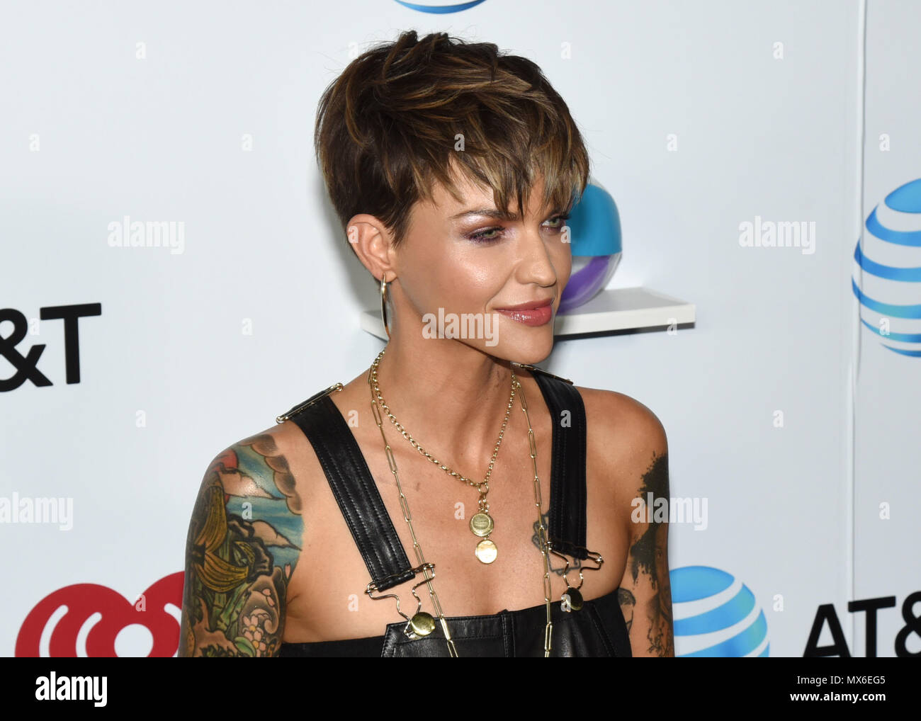 Los Angeles, USA. 09Th Juin, 2018. Ruby Rose arrive pour l'iHeartRadio RADIO KIIS FM Wango Tango par AT&T à la Banc de Californie Stadium le samedi, Juin 2, 2018 à Los Angeles, Californie. Crédit : l'accès Photo/Alamy Live News Banque D'Images