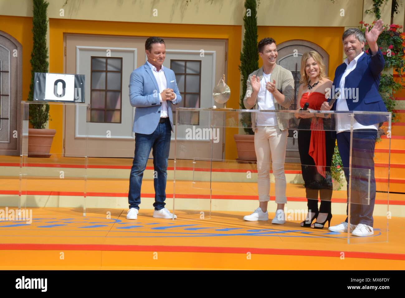 Rust, Allemagne, 3 juin 2018, Das Erste ARD TV-Show 'immer wieder Sonntags' de crédit : Europa-Park, mediensegel/Alamy Live News Banque D'Images
