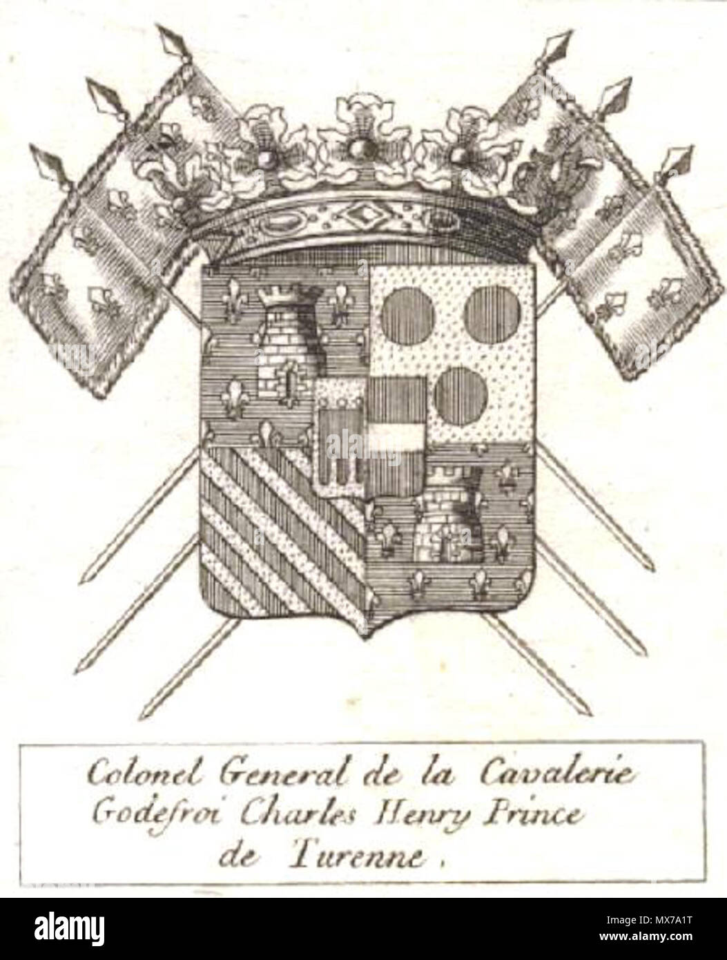 139 Le Colonel Général de la cavalerie Banque D'Images