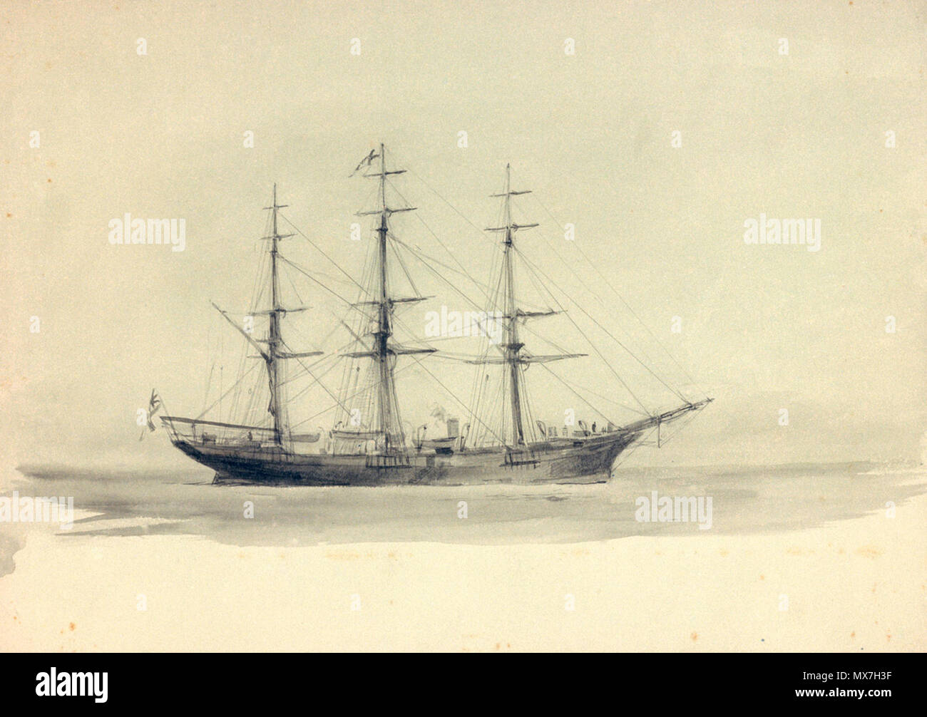 . Anglais : RYS - Valhalla Laycock propriétaire. Comme il avait été truqué. Medium graphite. Auxiliaire 3 mâts acier yacht à vapeur construit par VALHALLA Ramage & Ferguson en 1892 pour son premier propriétaire Le Capitaine J. F. Laycock de Retford, Portsmouth, un officier de l'Armée britannique et Olympique de marin. Elle a été lancé de la Victoria Shipyard, Leith, le 20 octobre 1892. 1897 Portsmouth Inscription fermée. James Lindsay, 26e comte de Crawford (1847-1913), enregistrée à Londres sa en 1902. Cette photo tirée 1893-1901. 1897. William Lionel Wyllie (1851-1931) Noms alternatifs W. L. Wyllie La painte Description Banque D'Images . Anglais : RYS - Valhalla Laycock propriétaire. Comme il avait été truqué. Medium graphite. Auxiliaire 3 mâts acier yacht à vapeur construit par VALHALLA Ramage & Ferguson en 1892 pour son premier propriétaire Le Capitaine J. F. Laycock de Retford, Portsmouth, un officier de l'Armée britannique et Olympique de marin. Elle a été lancé de la Victoria Shipyard, Leith, le 20 octobre 1892. 1897 Portsmouth Inscription fermée. James Lindsay, 26e comte de Crawford (1847-1913), enregistrée à Londres sa en 1902. Cette photo tirée 1893-1901. 1897. William Lionel Wyllie (1851-1931) Noms alternatifs W. L. Wyllie La painte Description Banque D'Images