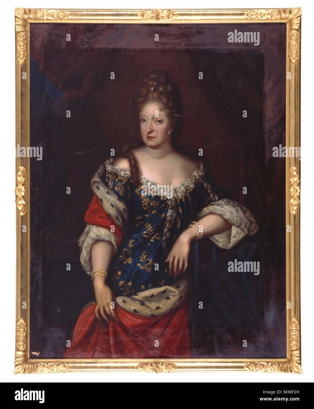 . Deutsch : Elisabeth Juliane geb. Prinzessin von Holstein-Norburg (1634 - 1704) - Öl/Lwd. 139 x 107 cm. 2. Hälfte 17. Jahrhundert. Inconnu 184 Elisabeth Juliane geb. Prinzessin von Holstein-Norburg Banque D'Images