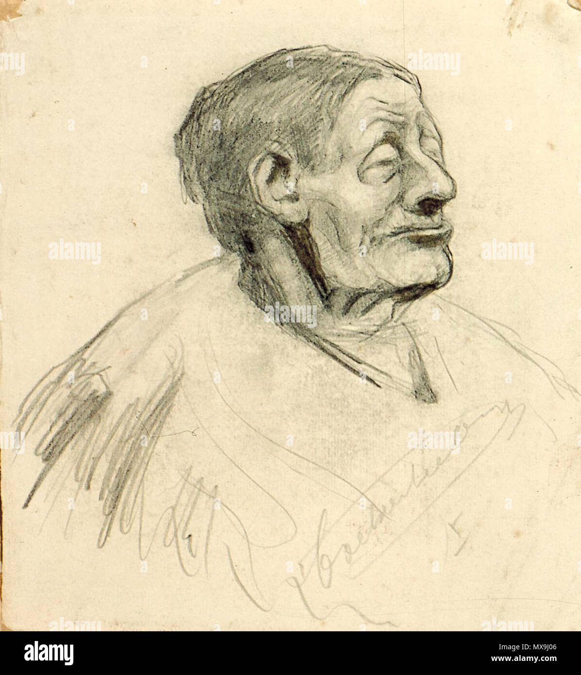 . Nederlands : Portrait d'une vieille femme. vers 1905. brown Crayon et aquarelle sur papier. 20,5 × 19 × 7,4 cm (8 po). Utrecht, Centraal Museum. vers 1905. Theo van Doesburg (1883-1931) Noms alternatifs Christian Emil Marie Küpper (Emile), I.K. Bonset Description architecte néerlandais, peintre, dessinateur et écrivain Date de naissance/Décès 30 Août 1883 7 mars 1931 Lieu de naissance/décès Utrecht Davos période de travail, lieu de travail 1899-1931 Amsterdam (1899-1914), Amersfoort (septembre 1908), Apeldoorn (juillet 1910), Fort bij Veldhuis (Heemskerk) (juillet 1914), Groesbeek (Mai 1915-juin 1915, se Banque D'Images