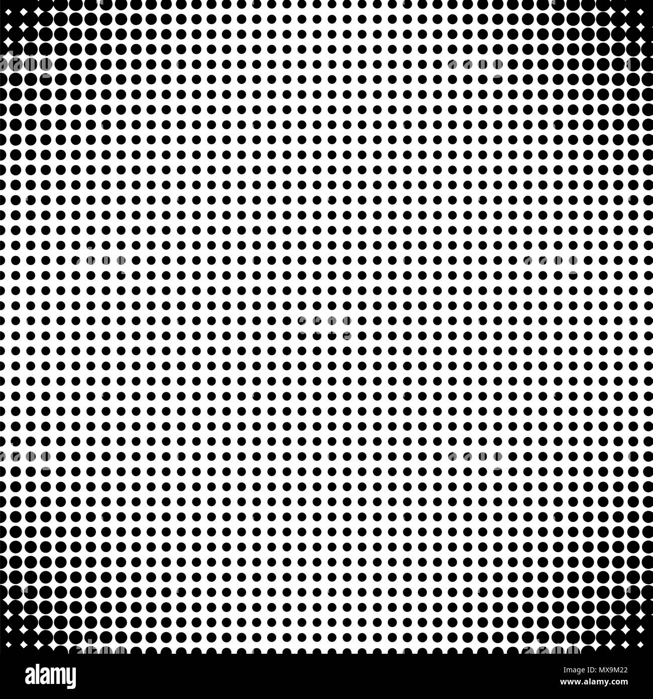 Arrière-plan de demi-teintes. Résumé avec la texture. Repéré endommagé. cercles Banque D'Images